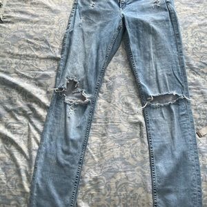 COPY - Women’s H&M super skinny jeans Sz. 32 light blue.